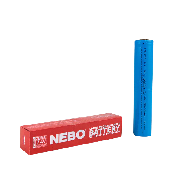 NEBO LITHIUM BATTERY REPLACEMENT 6822BAT 26650 NEB-6822BAT | completebattery.com NEBO LITHIUM BATTERY REPLACEMENT 6822BAT 26650 NEB-6822BAT | completebattery.com